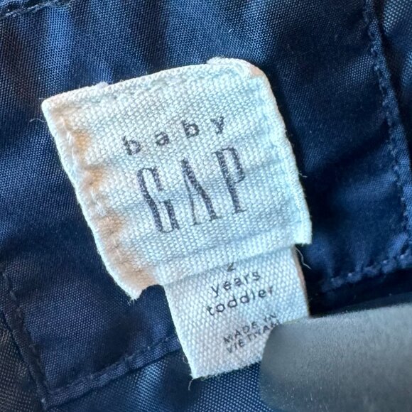 Baby Gap Blue Puffer Vest with Pockets – Toddler 2T - Picture 3 of 4